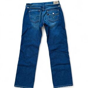 Levi's 513 Boycut Dark Wash Jeans - Size 9